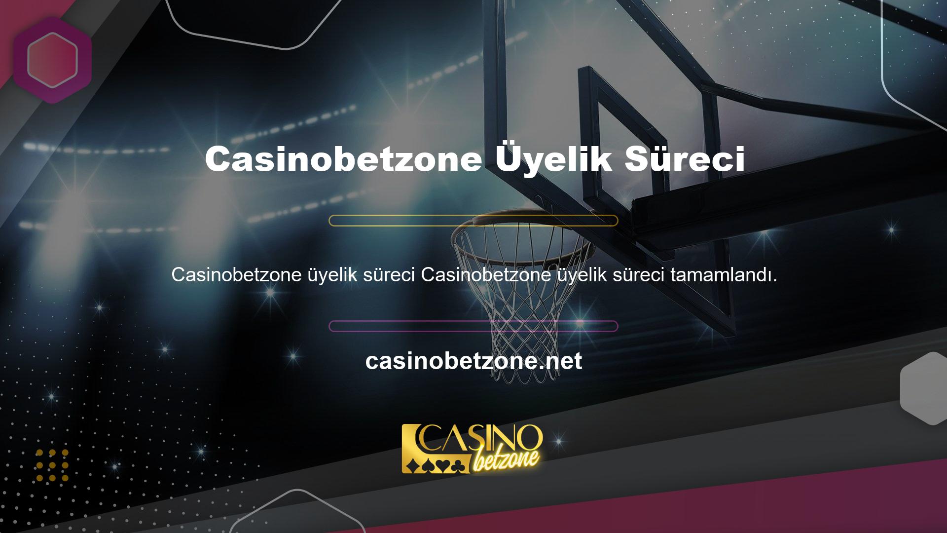 Web sitesine kaydolmak sadece birkaç dakika sürer